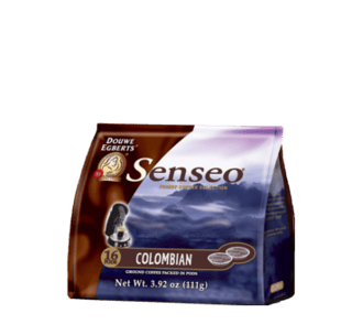 senseo colombian blend packshot
